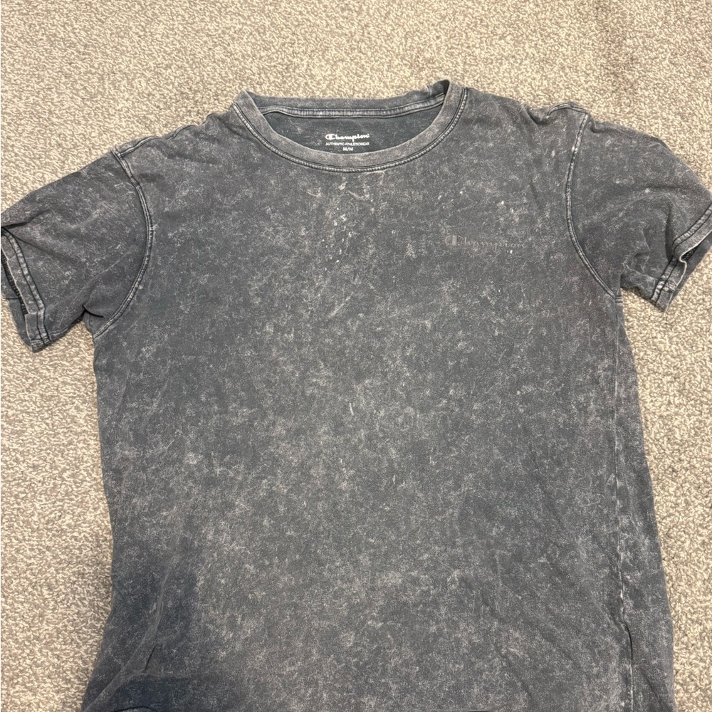 Champion womans Distressed Gray Tee